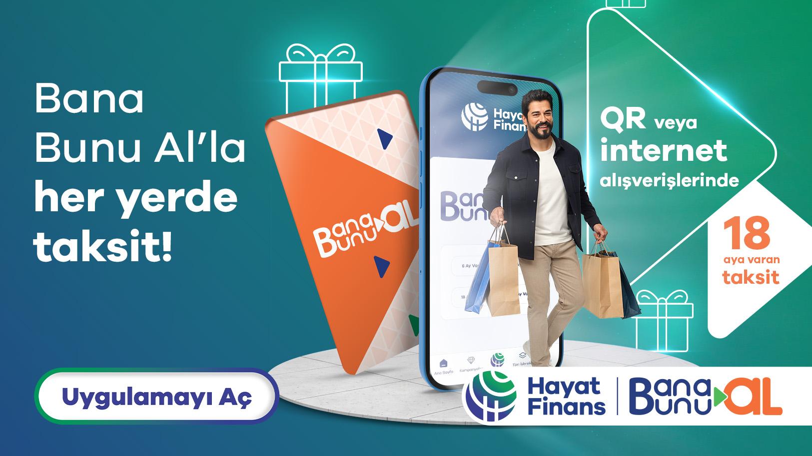 Bana Bunu Al'la her yerde taksit!