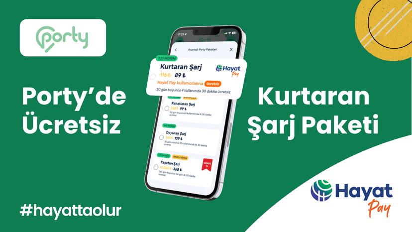 Porty Kurtaran Şarj Paketi Kampanyası