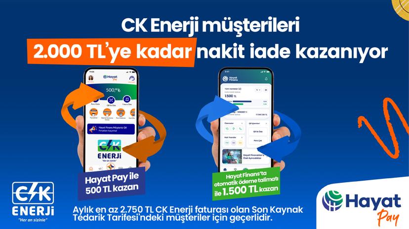 Son Kaynak Tedarik Tarifesindeki CK Enerjililere 2.000 TL’ye Kadar Nakit İade!