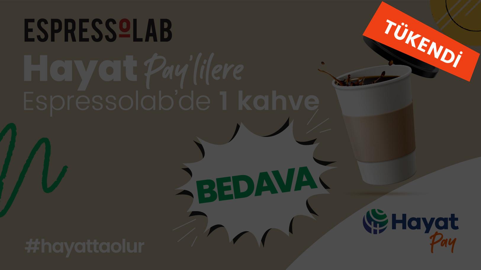 Espressolab Kahve Kampanyası