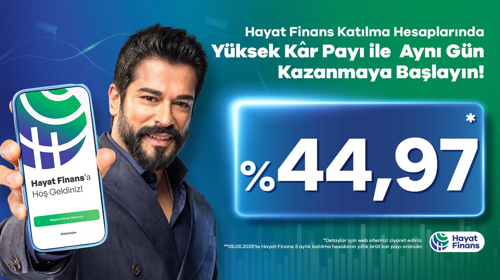 Hayat Finans Müşterilerine Yüksek Kâr Payı Fırsatı
