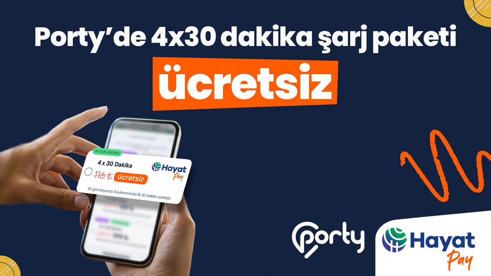 Porty Hayat Pay Şarj Paketi