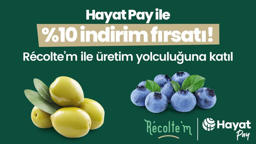 Récolte’mden %10 İndirim
