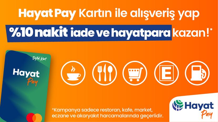 %10 Nakit Para + Hayatpara İade Kampanyası