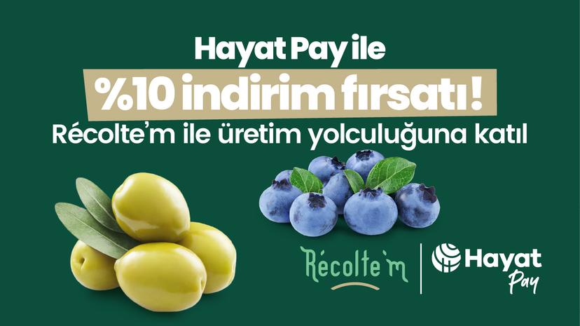 Récolte’mden %10 İndirim