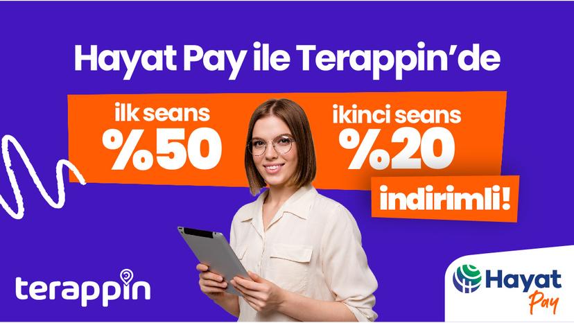 Terappin'den %50 İndirim